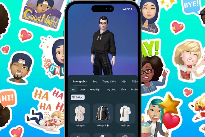 Thêm avatar sticker động trên Facebook ảnh 1