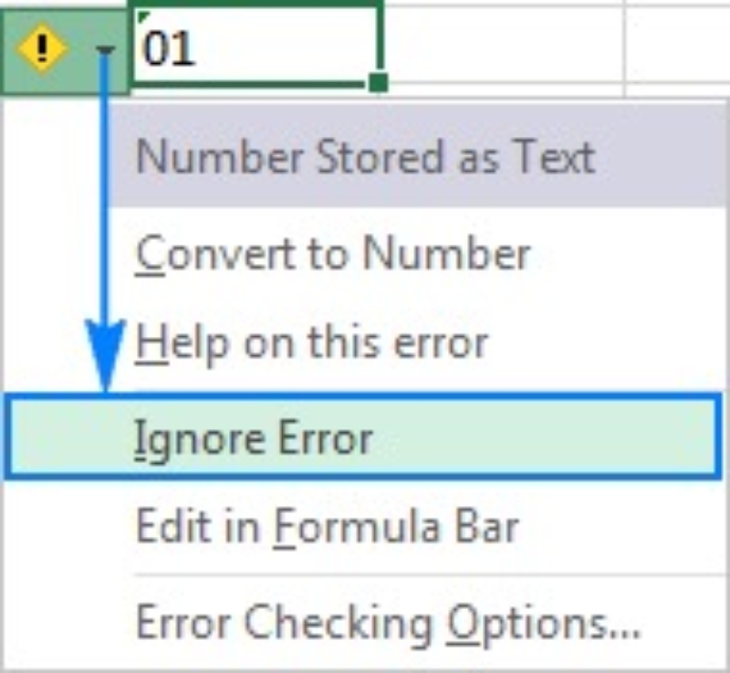 Thêm số 0 vào đầu số điện thoại trong Excel (ảnh 1)