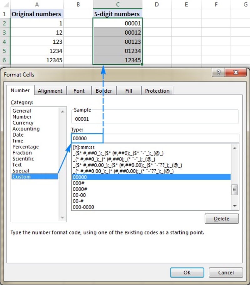 Thêm số 0 vào đầu số điện thoại trong Excel (ảnh 3)