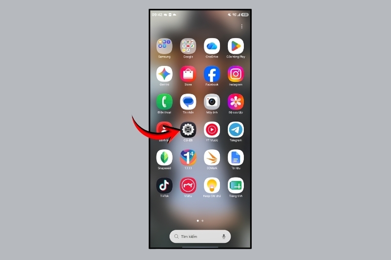 Cách thêm ứng dụng vào màn hình ngoài Z Flip 8 6