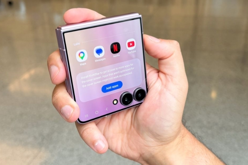 Cách thêm ứng dụng vào màn hình ngoài Z Flip 8 7