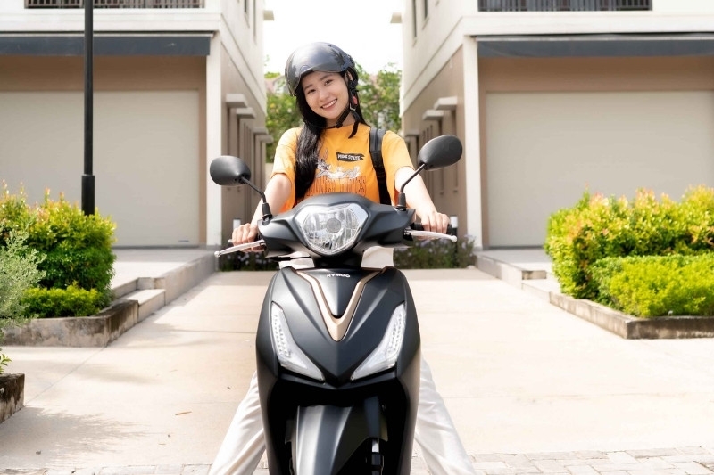 Thi bằng lái xe máy bằng xe tay ga được không 2