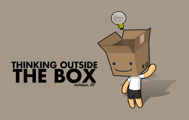 Think outside the box là gì? (hình 1)