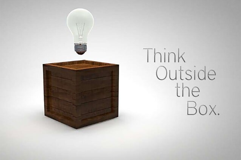 Think outside the box là gì? (hình 2)