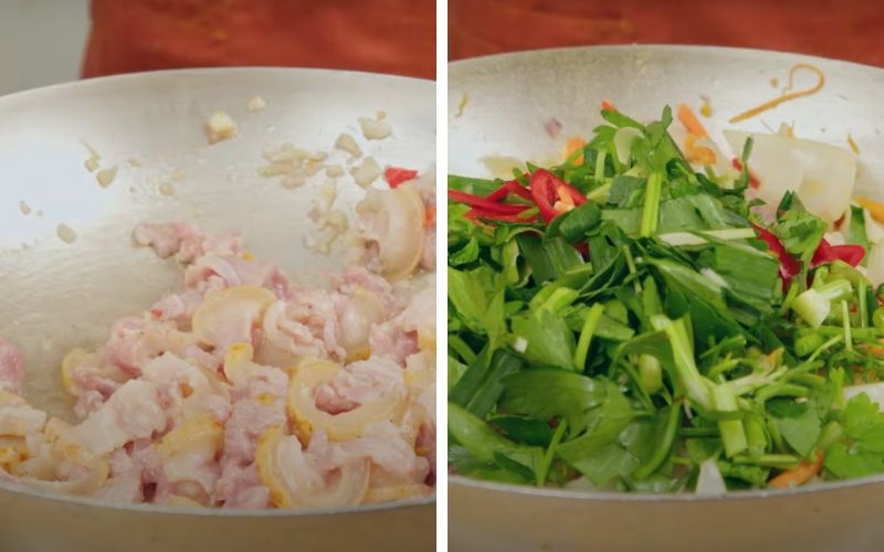 Làm thịt bê xào hành tây