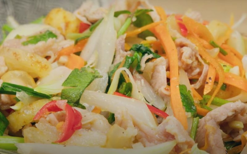 thịt bê xào hành tây