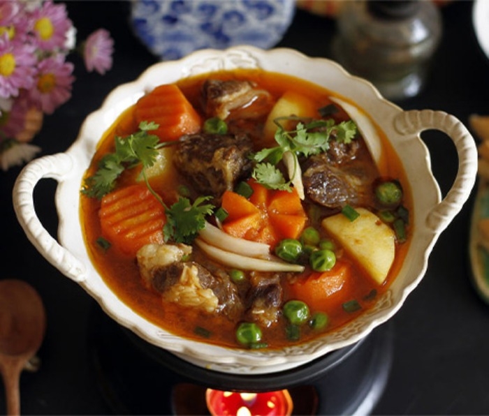 thịt bò hầm nước dừa ảnh 1