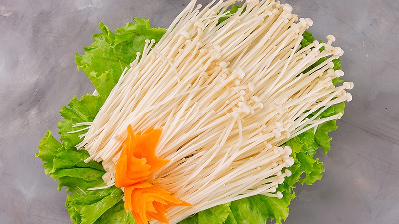 thịt bò xào nấm kim châm ảnh 3