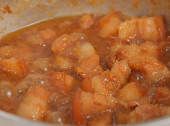 Thịt kho ruốc sả đậm đà - hình 5