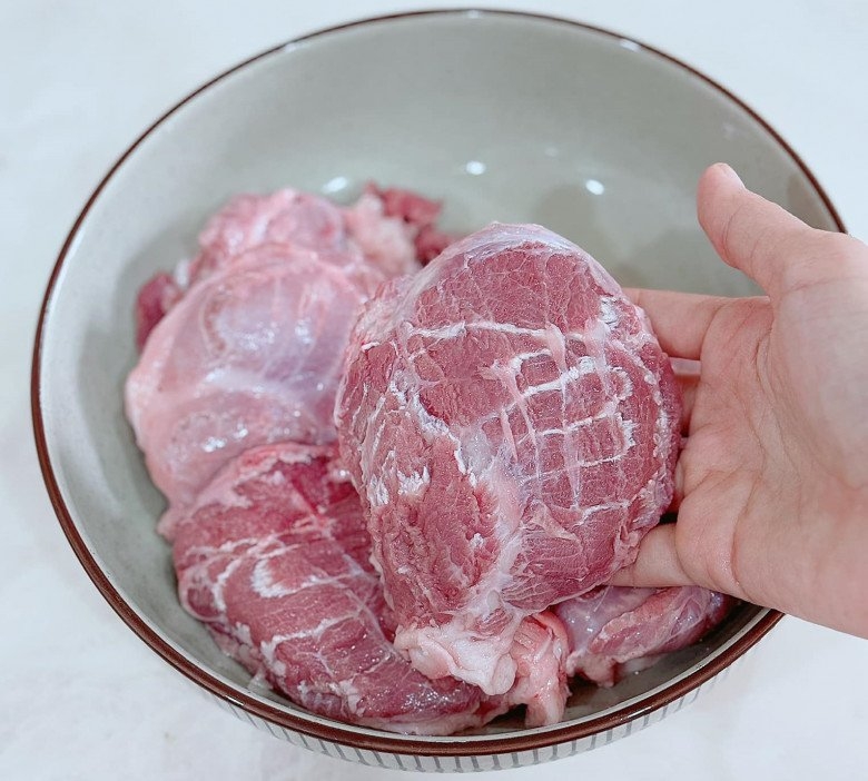 thịt má đào 2