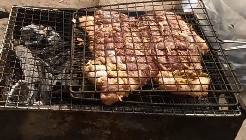 thịt ngan nướng 4