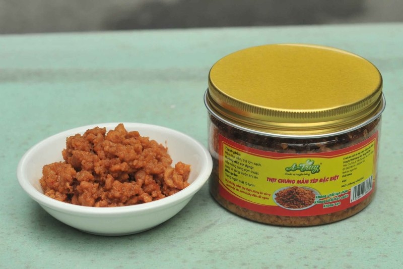 thịt rang mắm tép 6