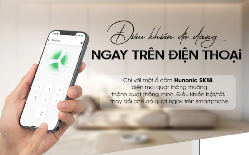 Ổ cắm thông minh Wifi Hunonic Smart Home- SK18 (hình 4)