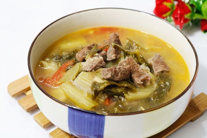 Canh dưa bò