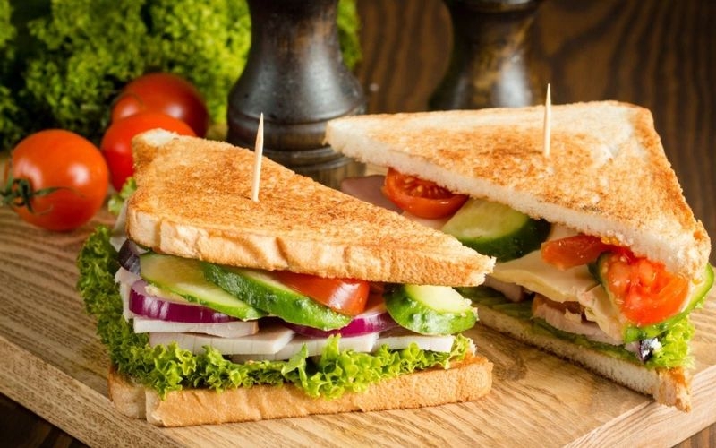 Thực đơn bánh mì sandwich