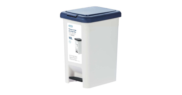 Thùng rác đạp chữ nhật Inochi Hiro 10L
