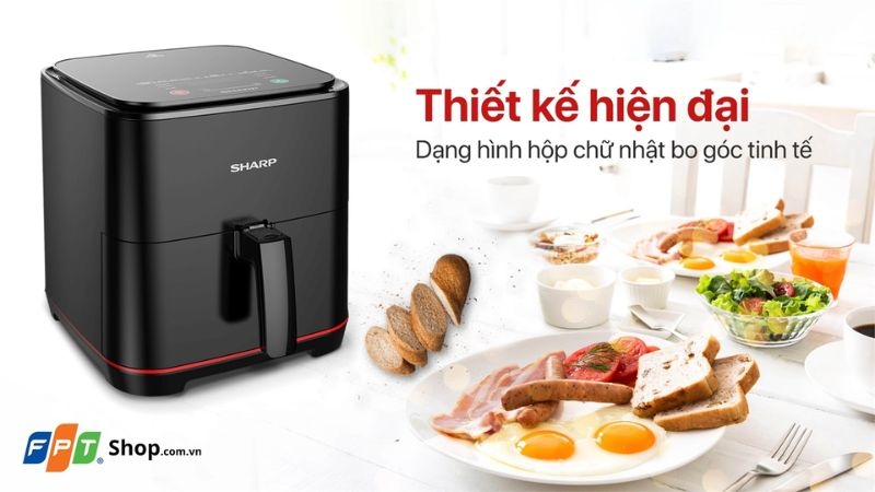 Thương hiệu nồi chi&ecirc;n kh&ocirc;ng dầu tốt nhất 2026 - Sharp