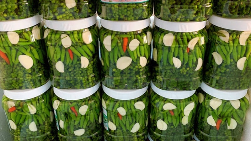 tiêu xanh ngâm mắm 1
