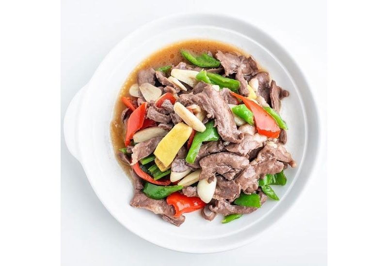 Tim lợn xào gì ngon hình 1