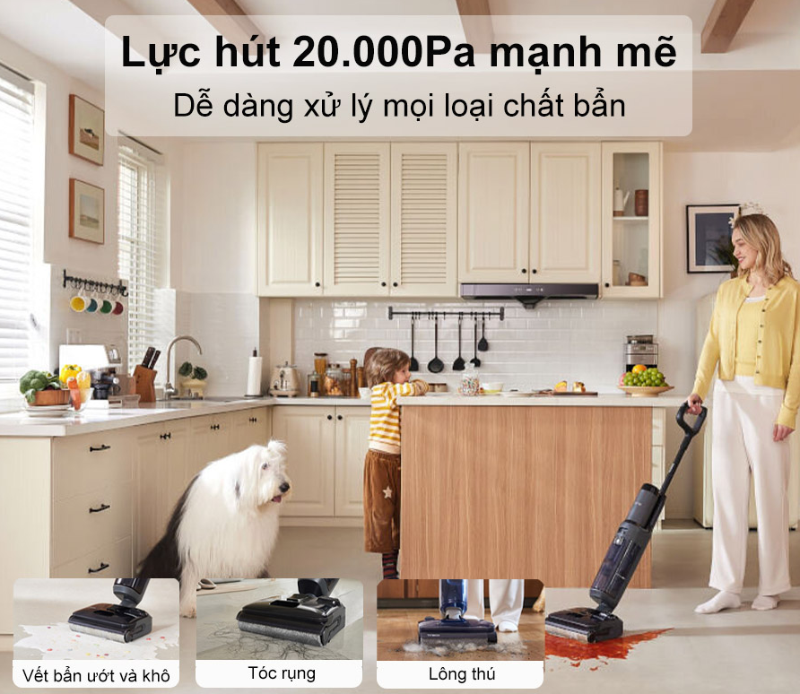 Máy hút bụi lau nhà không dây Tineco Floor One S6 Stretch Extreme (hình 1)