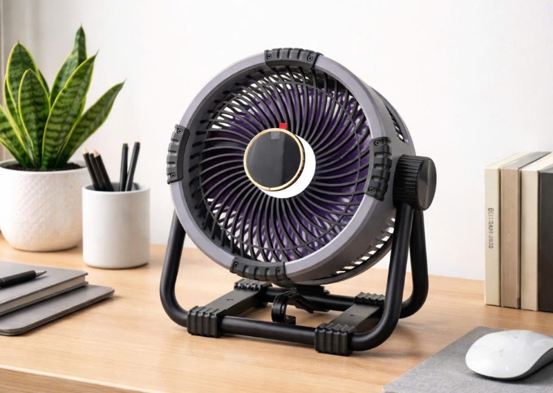 Quạt sạc tích điện tuần hoàn không khí Tiross TS2285 - hình 2
