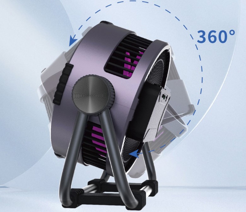 Quạt sạc tích điện tuần hoàn không khí Tiross TS2285 - hình 3