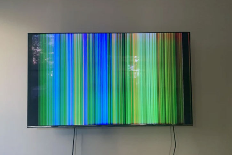 Tivi Casper bị sọc dọc màn hình (hình 1)