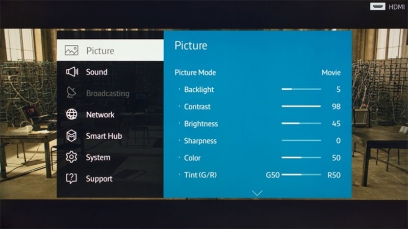 Tivi hiển thị sai m&agrave;u h&igrave;nh 2