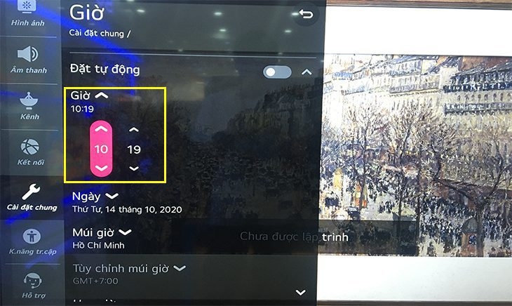 cai dat mui gio tivi lg