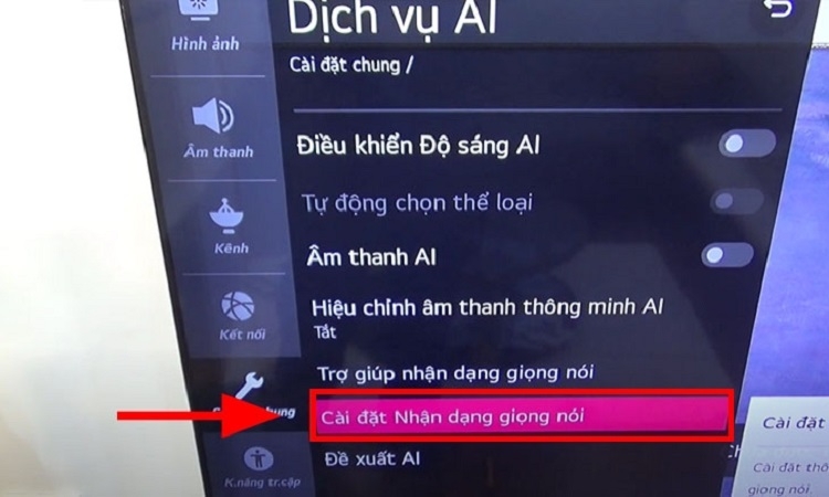 Tivi LG kh&ocirc;ng nhận giọng n&oacute;i (H&igrave;nh 4)