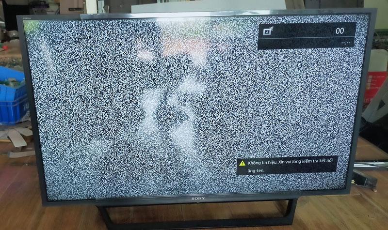 Tivi Sony mất k&ecirc;nh h&igrave;nh 1