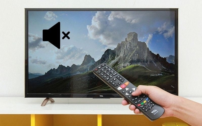 Tivi TCL mất tiếng đột ngột 1