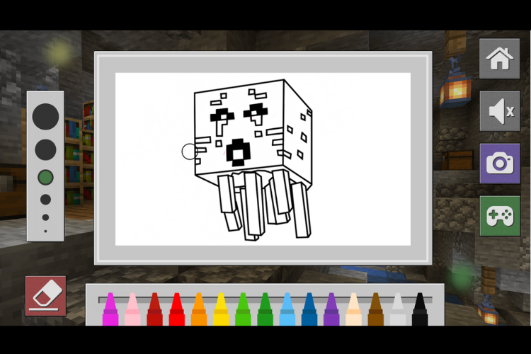 tô màu minecraft 5