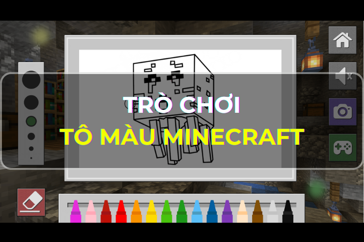 Cách chơi game Tô Màu Minecraft - Bước vào thế giới hội hoạ thú vị và ...