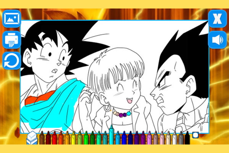 tô màu songoku 2