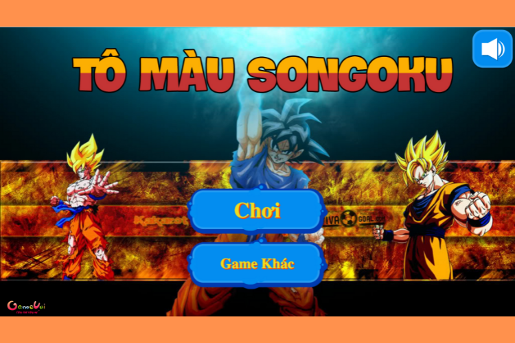 tô màu songoku 1