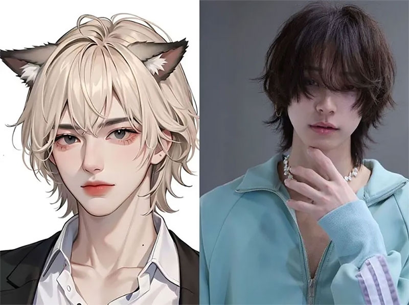 Tóc anime nam hình 3