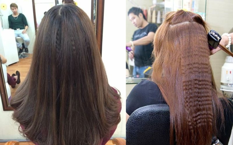 Tóc bấm ngắn hình 5