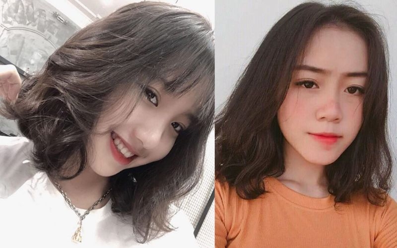 Tóc bấm ngắn hình 7