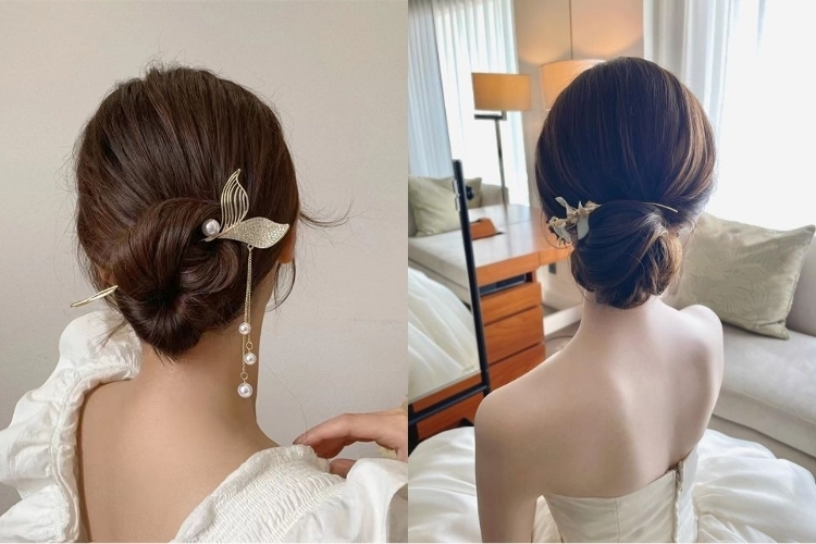 tóc bới đẹp 1