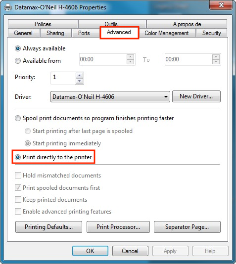 Tốc độ in của máy in