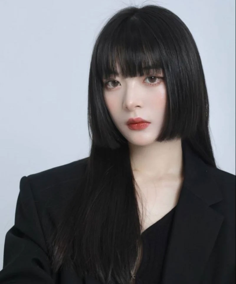 Tóc Hime hợp với mặt nào hình 2