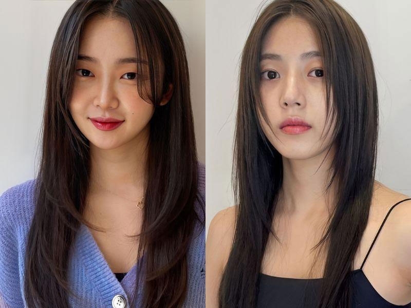 Tóc mái bay layer hình 5