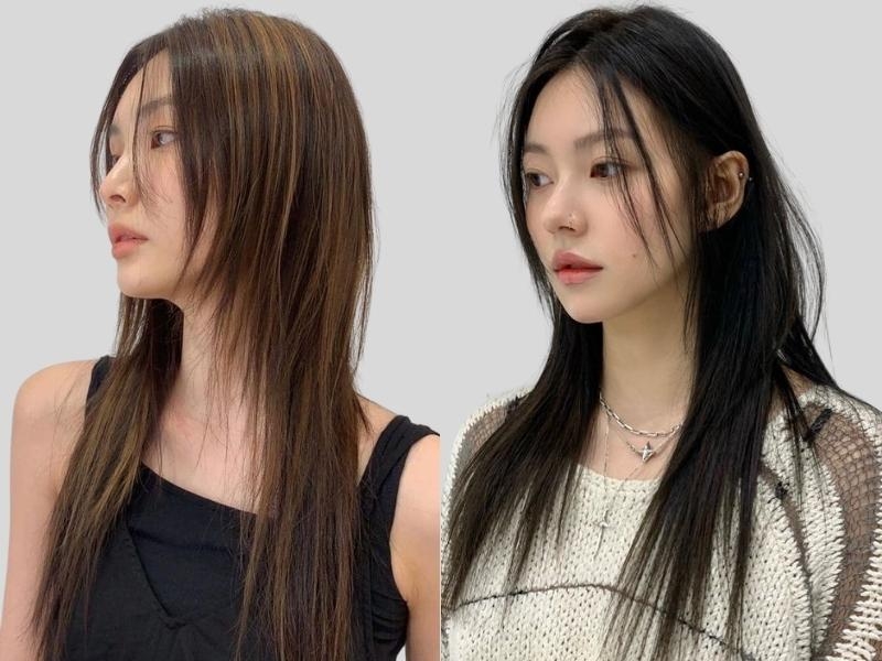 tóc mái dài hình 11