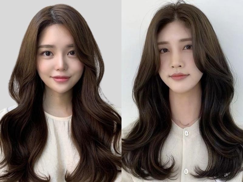 tóc mái dài hình 6