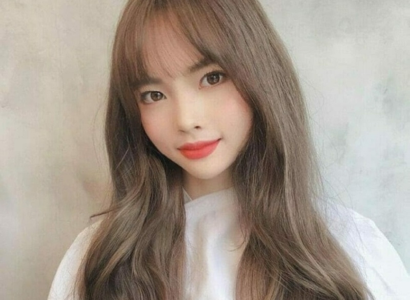 Tóc màu nâu hạt dẻ ảnh 13