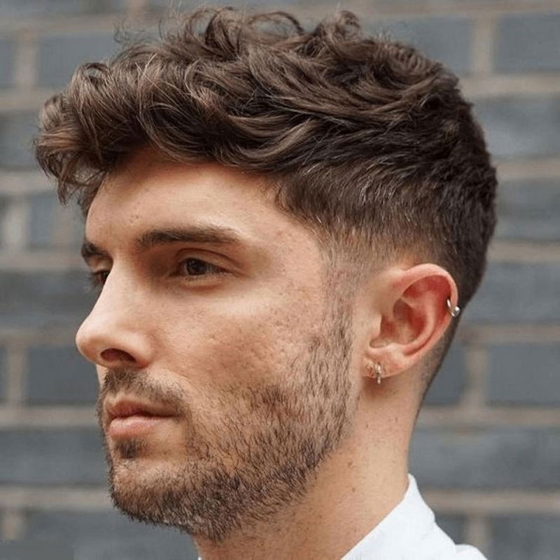 Tóc Messy Quiff hình 2