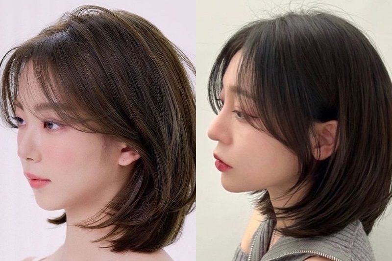 Tóc ngắn tỉa tầng