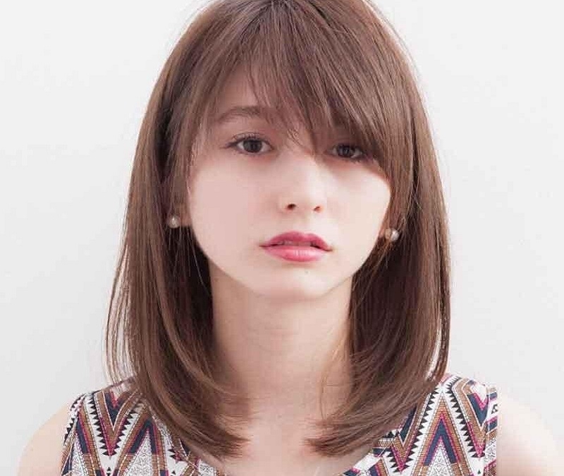 Tóc ngang vai uốn cụp ảnh 4