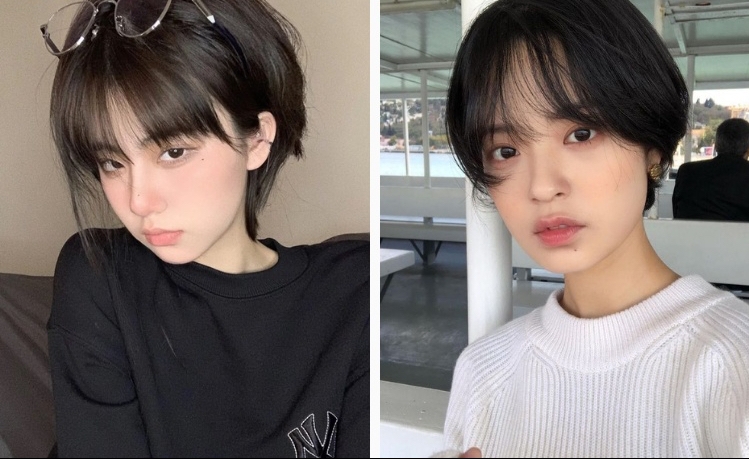 tóc tomboy mullet hình 9